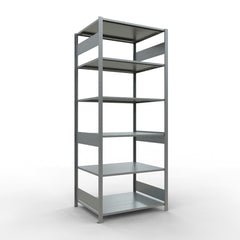 Metāla plaukts Schulte Multiplus 2500 mm x1000 mm divpusējs plug in-Ergostock