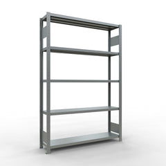 Metāla plaukts Schulte Multiplus 2000 mm x1300 mm divpusējs plug in-Ergostock