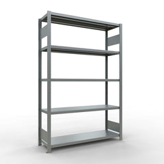 Metāla plaukts Schulte Multiplus 2000 mm x1300 mm divpusējs plug in-Ergostock