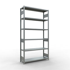 Metāla plaukts Schulte Multiplus 2500 mm x1300 mm divpusējs plug in-Ergostock