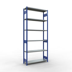 Metāla plaukts Schulte Multiplus 3000 mm x1300 mm divpusējs plug in-Ergostock