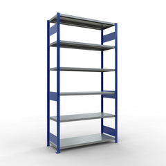 Metāla plaukts Schulte Multiplus 2500 mm x1300 mm divpusējs plug in-Ergostock