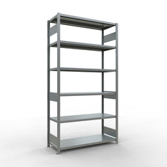 Metāla plaukts Schulte Multiplus 2500 mm x1300 mm divpusējs plug in-Ergostock