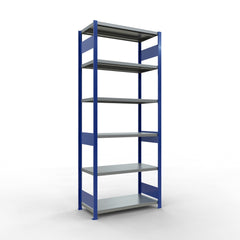 Metāla plaukts Schulte Multiplus 2500 mm x1000 mm divpusējs plug in-Ergostock