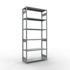 Metāla plaukts Schulte Multiplus 3000 mm x1300 mm divpusējs plug in-Ergostock