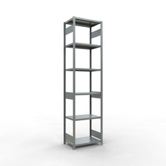 Metāla plaukts Schulte Multiplus 3000 mm x750 mm divpusējs plug in-Ergostock