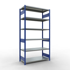 Metāla plaukts Schulte Multiplus 2500 mm x1300 mm divpusējs plug in-Ergostock