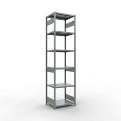 Metāla plaukts Schulte Multiplus 3000 mm x750 mm divpusējs plug in-Ergostock