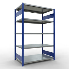 Metāla plaukts Schulte Multiplus 2000 mm x1300 mm divpusējs plug in-Ergostock