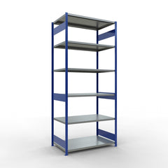 Metāla plaukts Schulte Multiplus 3000 mm x1300 mm divpusējs plug in-Ergostock