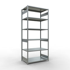 Metāla plaukts Schulte Multiplus 3000 mm x1300 mm divpusējs plug in-Ergostock