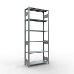 Metāla plaukts Schulte Multiplus 2500 mm x1000 mm divpusējs plug in-Ergostock