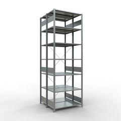 Metāla plaukts Schulte Multiplus 3000 mm x1000 mm plug in x2-Ergostock