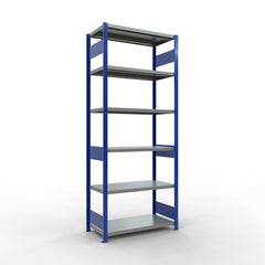 Metāla plaukts Schulte Multiplus 2500 mm x1000 mm divpusējs plug in-Ergostock