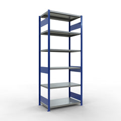 Metāla plaukts Schulte Multiplus 2500 mm x1000 mm divpusējs plug in-Ergostock