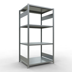 Metāla plaukts Schulte Multiplus 2000 mm x1000 mm divpusējs plug in-Ergostock