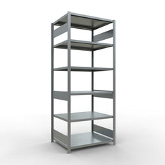 Metāla plaukts Schulte Multiplus 2500 mm x1000 mm divpusējs plug in-Ergostock