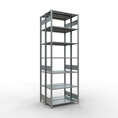 Metāla plaukts Schulte Multiplus 3000 mm x1000 mm divpusējs plug in x2-Ergostock