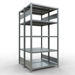 Metāla plaukts Schulte Multiplus 2000 mm x1000 mm divpusējs plug in x2-Ergostock