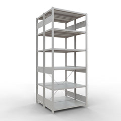 Metāla plaukts Schulte Multiplus 2500 mm x1000 mm plug in x2-Ergostock