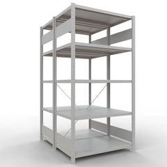 Metāla plaukts Schulte Multiplus 2000 mm x1000 mm plug in x2-Ergostock