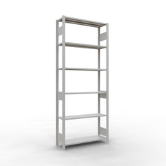 Metāla plaukts Schulte Multiplus 2500 mm x1000 mm divpusējs plug in-Ergostock