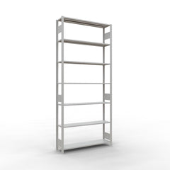 Metāla plaukts Schulte Multiplus 3000 mm x1300 mm divpusējs plug in-Ergostock