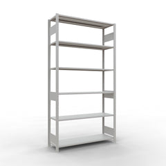 Metāla plaukts Schulte Multiplus 2500 mm x1300 mm divpusējs plug in-Ergostock