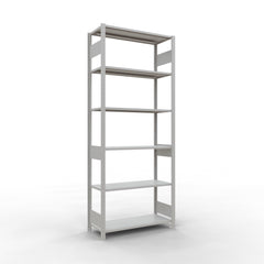 Metāla plaukts Schulte Multiplus 2500 mm x1000 mm divpusējs plug in-Ergostock