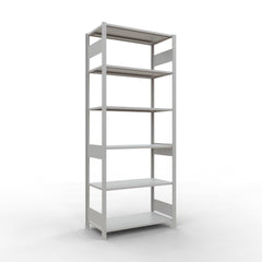 Metāla plaukts Schulte Multiplus 2500 mm x1000 mm divpusējs plug in-Ergostock