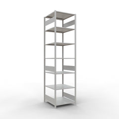 Metāla plaukts Schulte Multiplus 3000 mm x750 mm divpusējs plug in-Ergostock