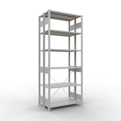 Metāla plaukts Schulte Multiplus 2500 mm x1000 mm plug in x2-Ergostock