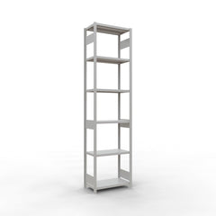 Metāla plaukts Schulte Multiplus 3000 mm x750 mm divpusējs plug in-Ergostock