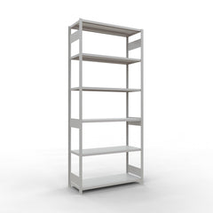 Metāla plaukts Schulte Multiplus 3000 mm x1300 mm divpusējs plug in-Ergostock