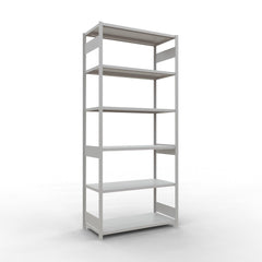 Metāla plaukts Schulte Multiplus 3000 mm x1300 mm divpusējs plug in-Ergostock