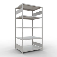 Metāla plaukts Schulte Multiplus 2000 mm x1000 mm divpusējs plug in-Ergostock