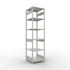 Metāla plaukts Schulte Multiplus 3000 mm x750 mm divpusējs plug in-Ergostock