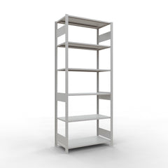 Metāla plaukts Schulte Multiplus 2500 mm x1000 mm divpusējs plug in-Ergostock