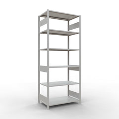 Metāla plaukts Schulte Multiplus 2500 mm x1000 mm divpusējs plug in-Ergostock