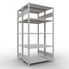 Metāla plaukts Schulte Multiplus 2000 mm x1000 mm divpusējs plug in x2-Ergostock