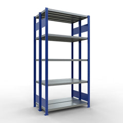 Metāla plaukts Schulte Multiplus 2000 mm x1000 mm divpusējs plug in x2-Ergostock