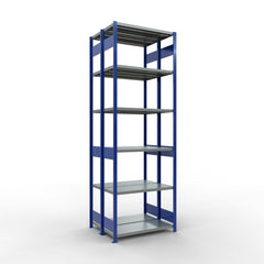 Metāla plaukts Schulte Multiplus 3000 mm x1000 mm divpusējs plug in x2-Ergostock