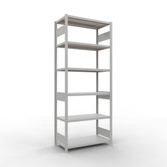 Metāla plaukts Schulte Multiplus 2500 mm x1000 mm divpusējs plug in-Ergostock