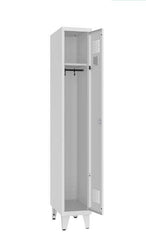 Garderobes skapis Classic ar kāju rāmi 1 nodalījums-Ergostock