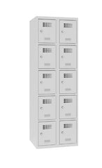 Metāla skapis Classic 2R 10 nodalījumi - Ergostock.lv