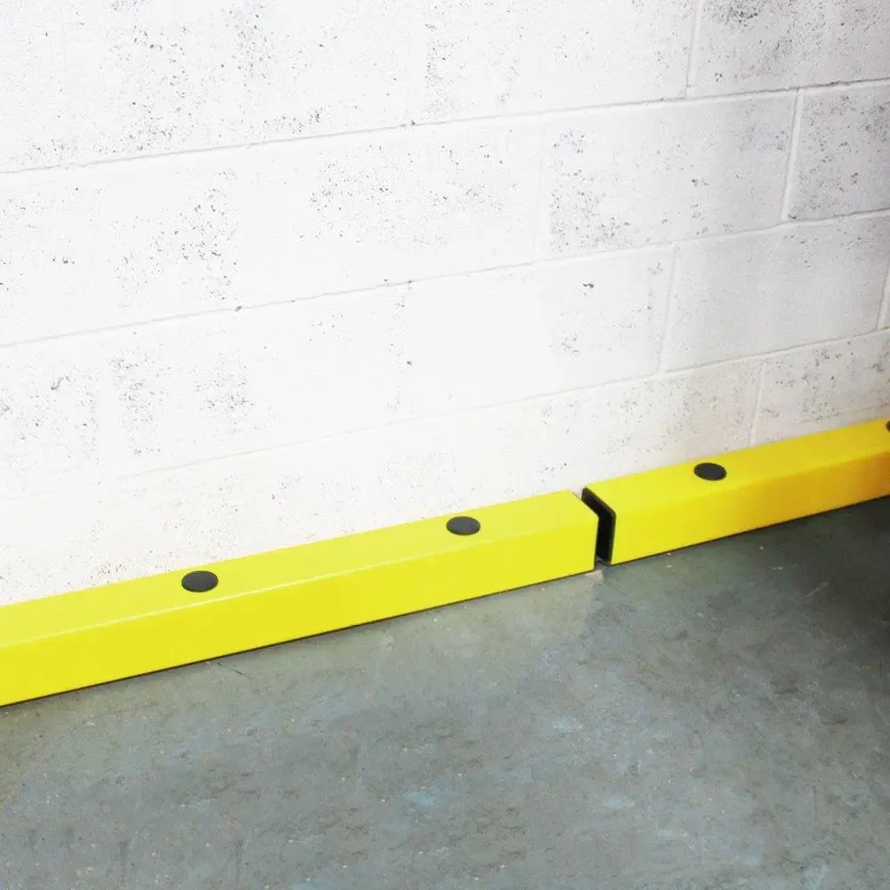 Aizsargbarjera Beaverswood grīdas līmeņa kontrastdzeltena un pelēka 1200 mm platums - Ergostock.lv