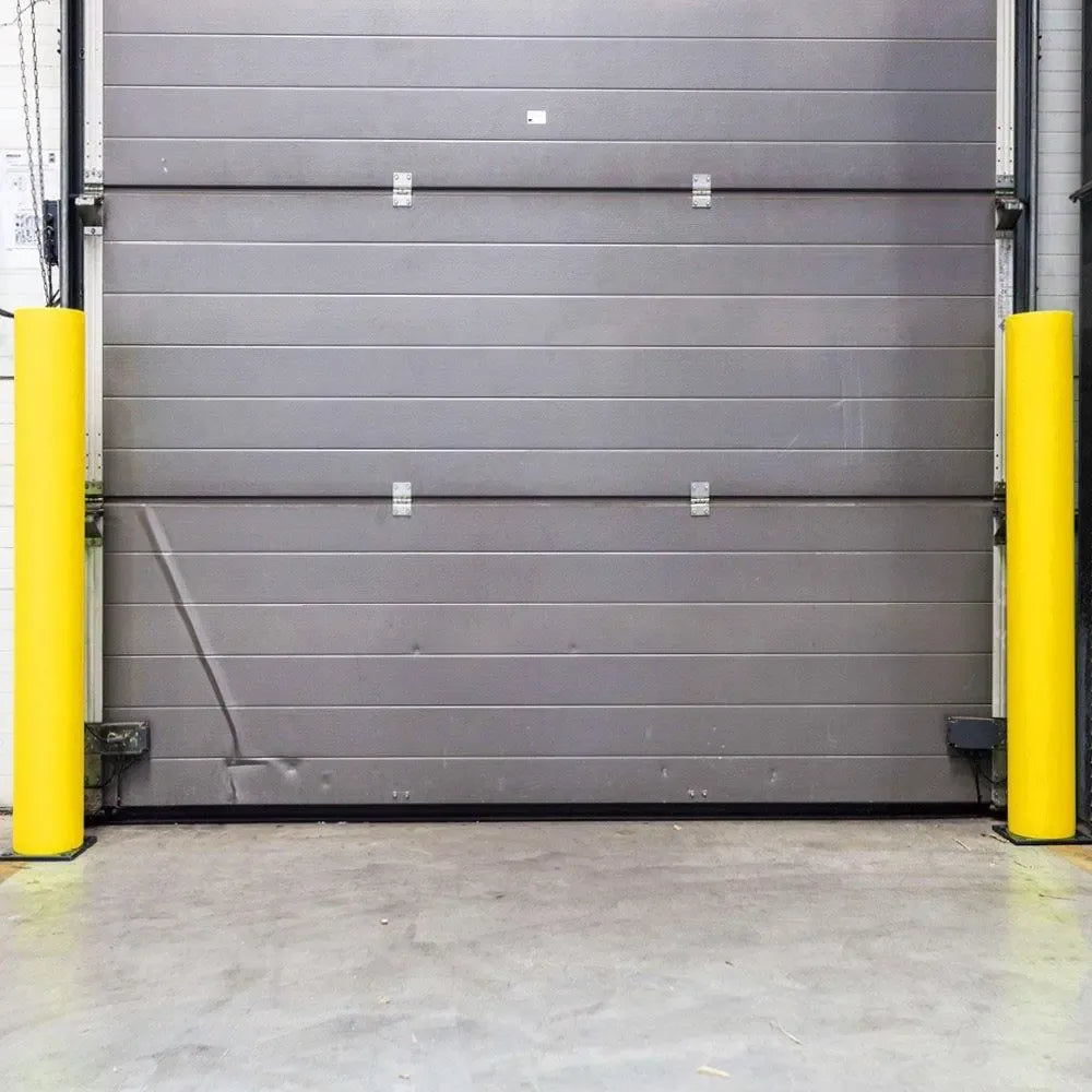 Aizsargbarjera Brandsafe 600 mm platums dzeltena/pelēka - Ergostock.lv