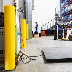 Aizsargbarjera Brandsafe 900 mm platums dzeltena - Ergostock.lv