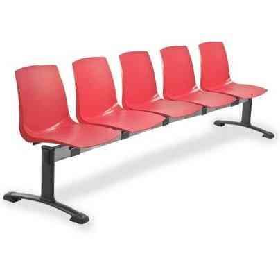 Apmeklētāju rindu krēsls ARI Five - Ergostock.lv