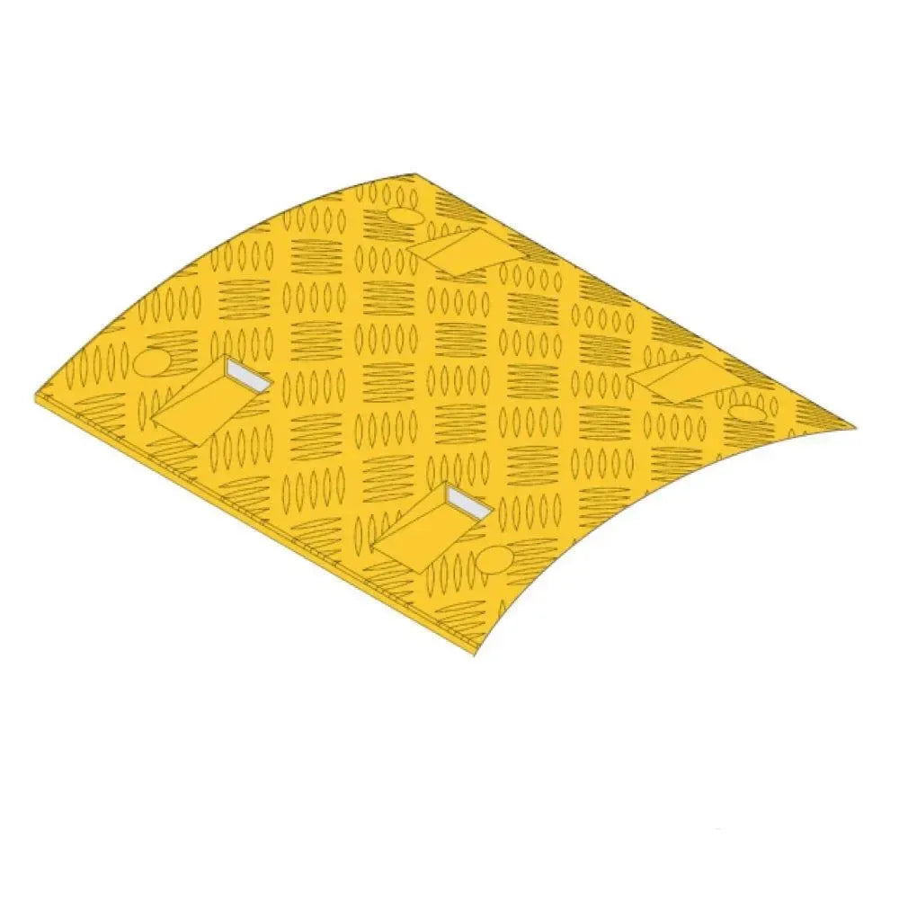 Ātruma ierobežošanas barjera Beaverswood augstums 50 mm dzeltena - Ergostock.lv